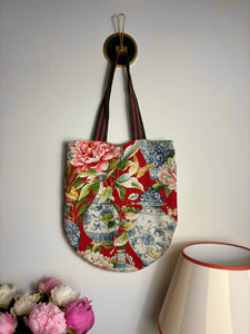 Luce Bag - Peonie rosso